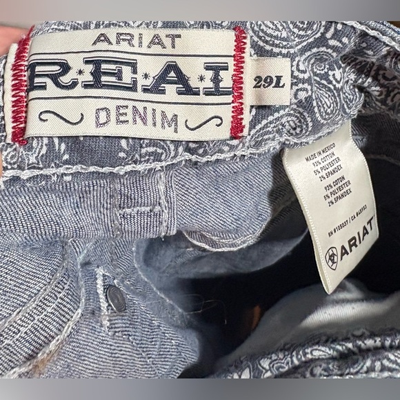 Ariat Women's Blue Jeans - Picture 3 of 4